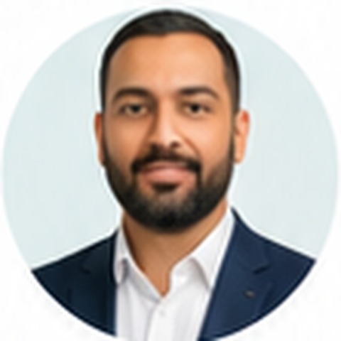 Portrait of Nawaid Michael Zaman, Nominated Individual and Managing Director